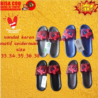  SANDAL  ANAK  SENDAL ANAK  SELOP  ANAK  LAKI LAKI MOTIF 