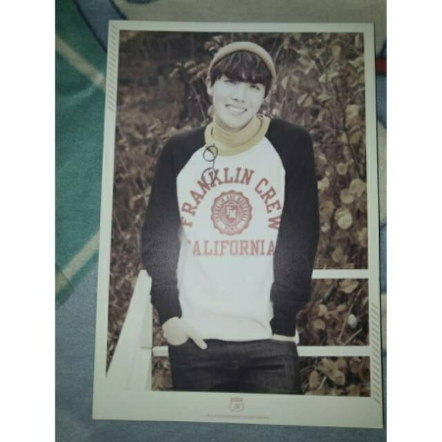 BTS 2nd muster zip code 22920 mini poster jhope