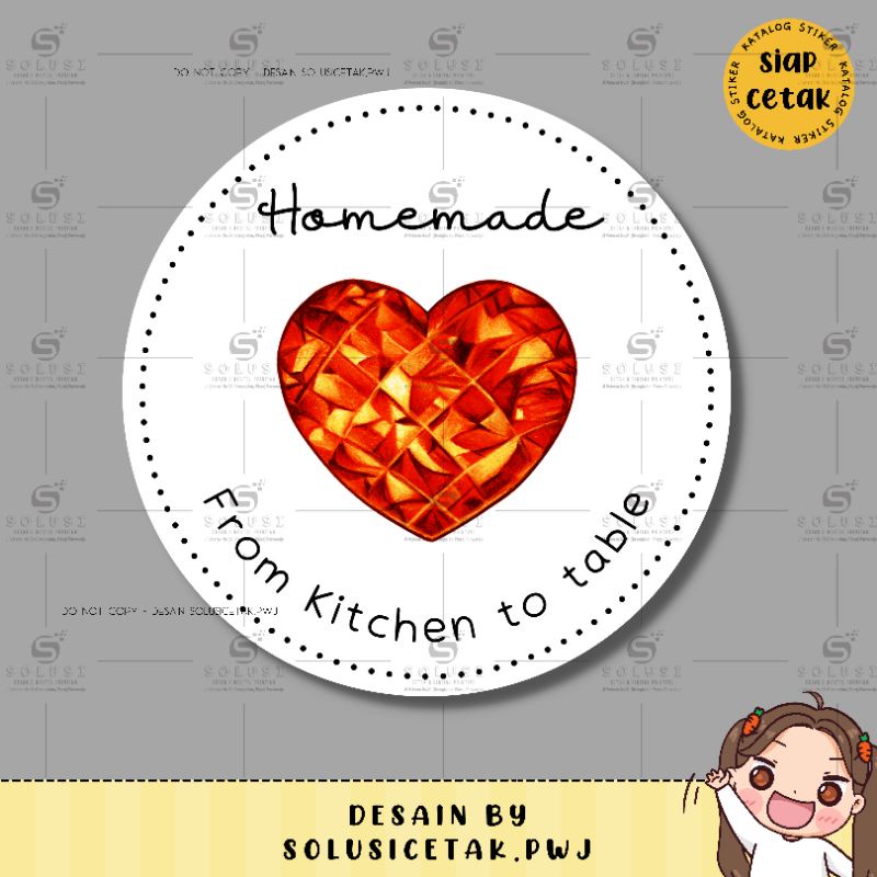 Stiker Logo Custom / Stiker Logo / stiker kemasan produk / stiker logo produk / stiker custom / stik
