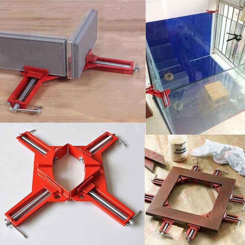 Clamp Penjepit Sudut Kayu Siku 1 Pcs / klem kayu siku / Corner klem siku sudut kayu 90 derajat