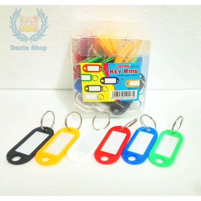 

Tinta Pilot - Label Cetak Harga - Pita Label Printer Casio Gantungan Kunci Key Ring Joyko Kr-9 (