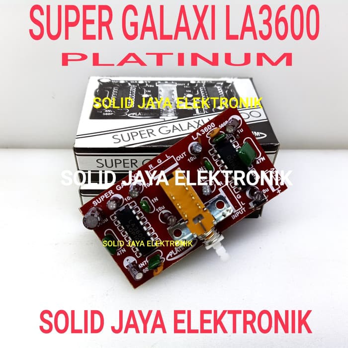 kit super galaxi la3600 2 ic galaxy 2 ic platinum super bass treable
