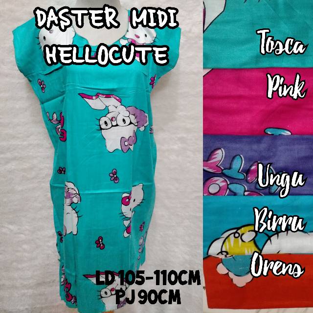 Daster midi / daster rayon / daster midi termurah terlarisssss / daster solo