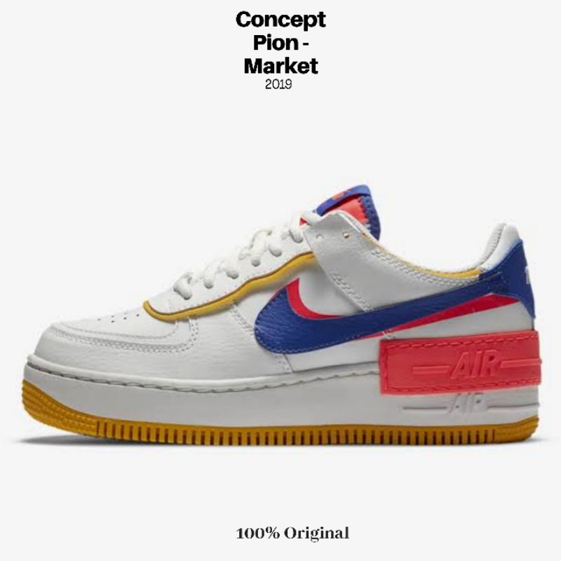 Women's Nike Air Force 1 Shadow White/Astronomy Blue
