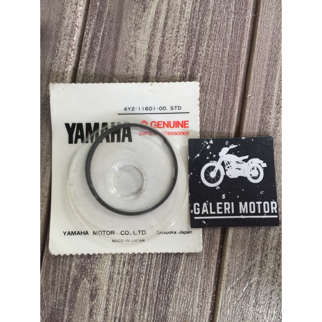 Ring piston seher original Yamaha RX KING os std  25 50 75 100YGP 4EG-11607-00 MADE IN JAPAN ring se