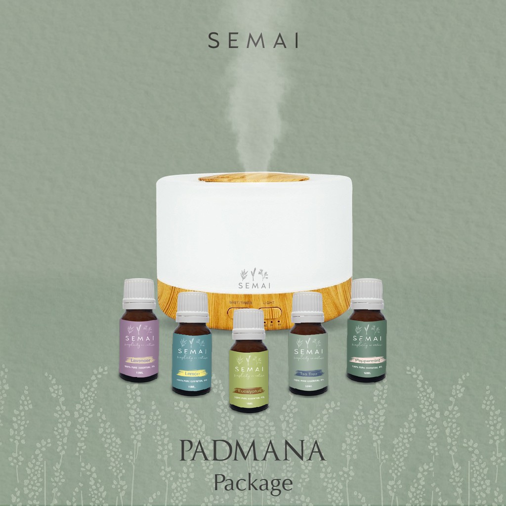 Paket Padmana SEMAI Essential Oil Diffuser