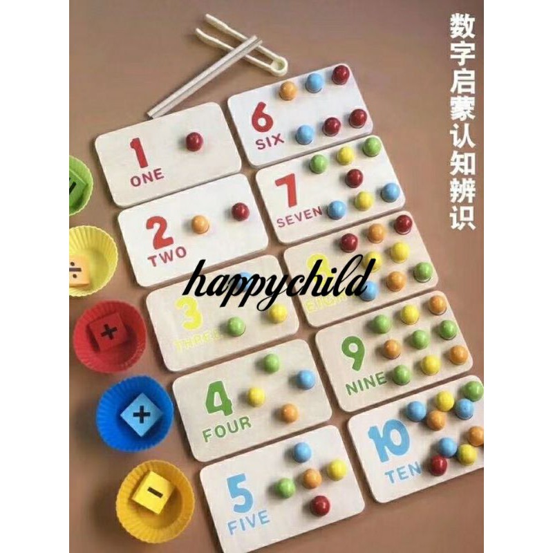 pinch game learning resources counting color sorting calculation/mainan edukasi/happychild