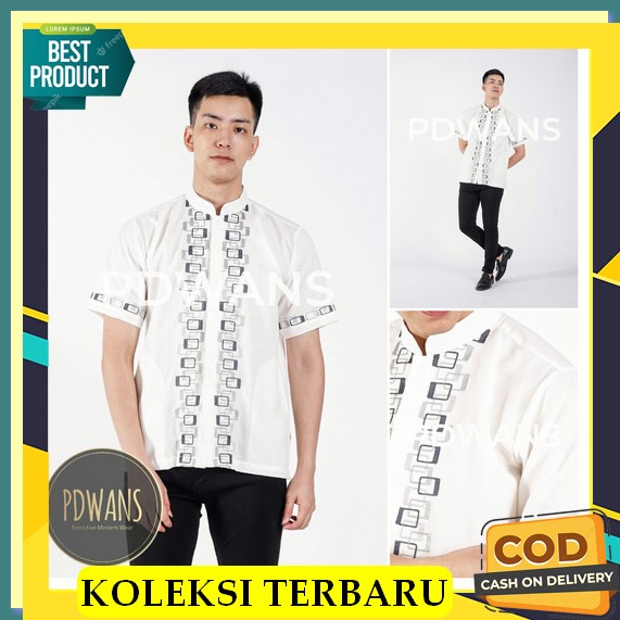 Baju Koko Muslim Dewasa Pria Lengan Pendek Terbaru Cowok Laki Kokoh Lois Pria Original Pria Bapak Pe