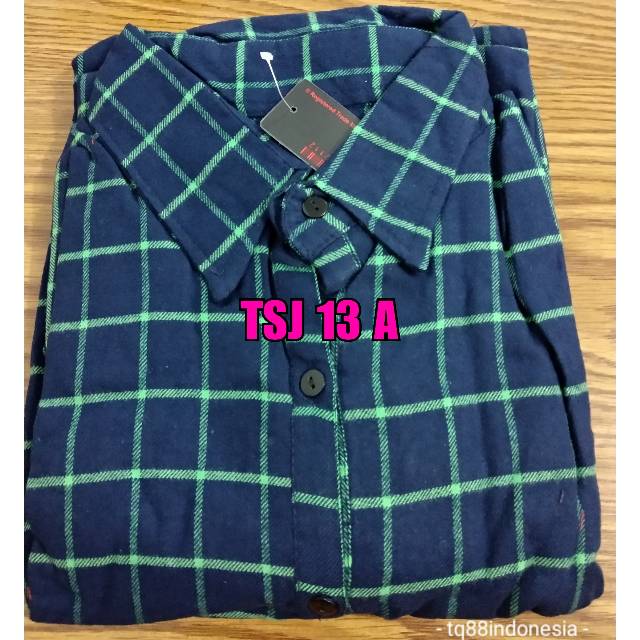 Tunik flanel super jumbo/tunik jumbo/tunik kotak/hem tunik/tunik murah/kemeja tunik/hem kotak/tunik