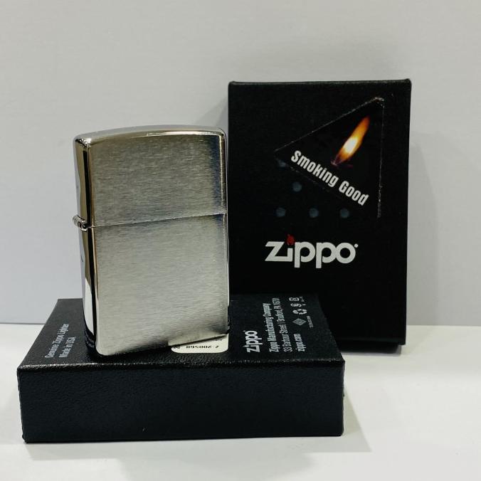 Original Zippo Brushed Chrome 200