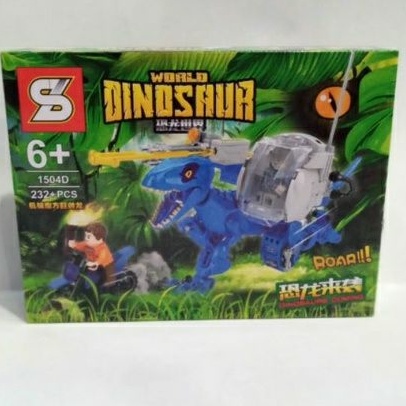 Mainan anak laki laki lego dinosaurus 1504sy