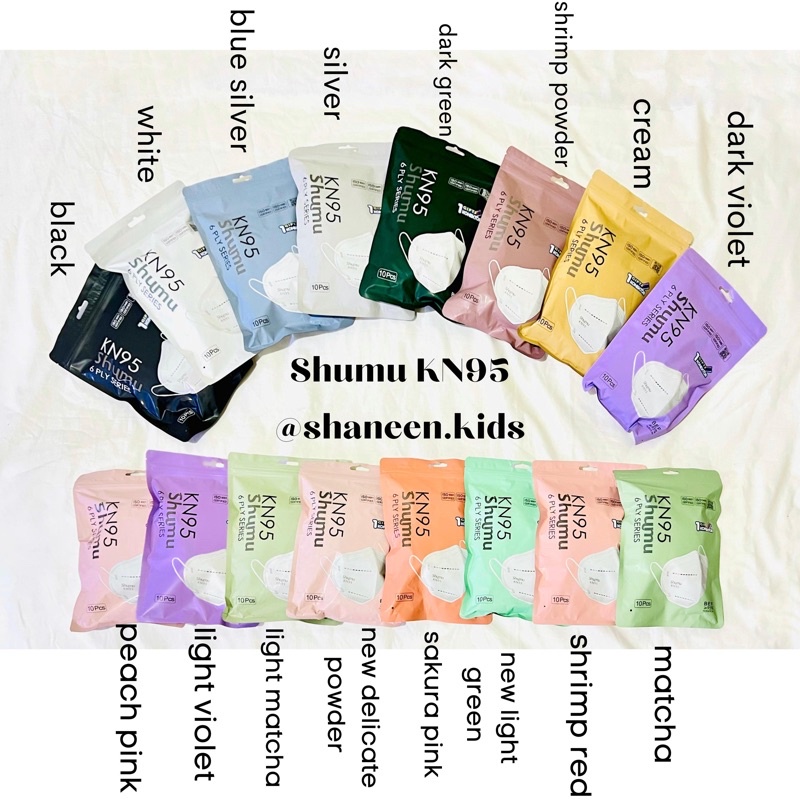 Masker Medis KN95 6 PLY Shumu Segel Pabrik Izin AKD Kemenkes