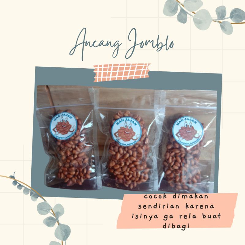 

Ancang Madura 150 gram Kacang Gula Merah Makanan Jadul