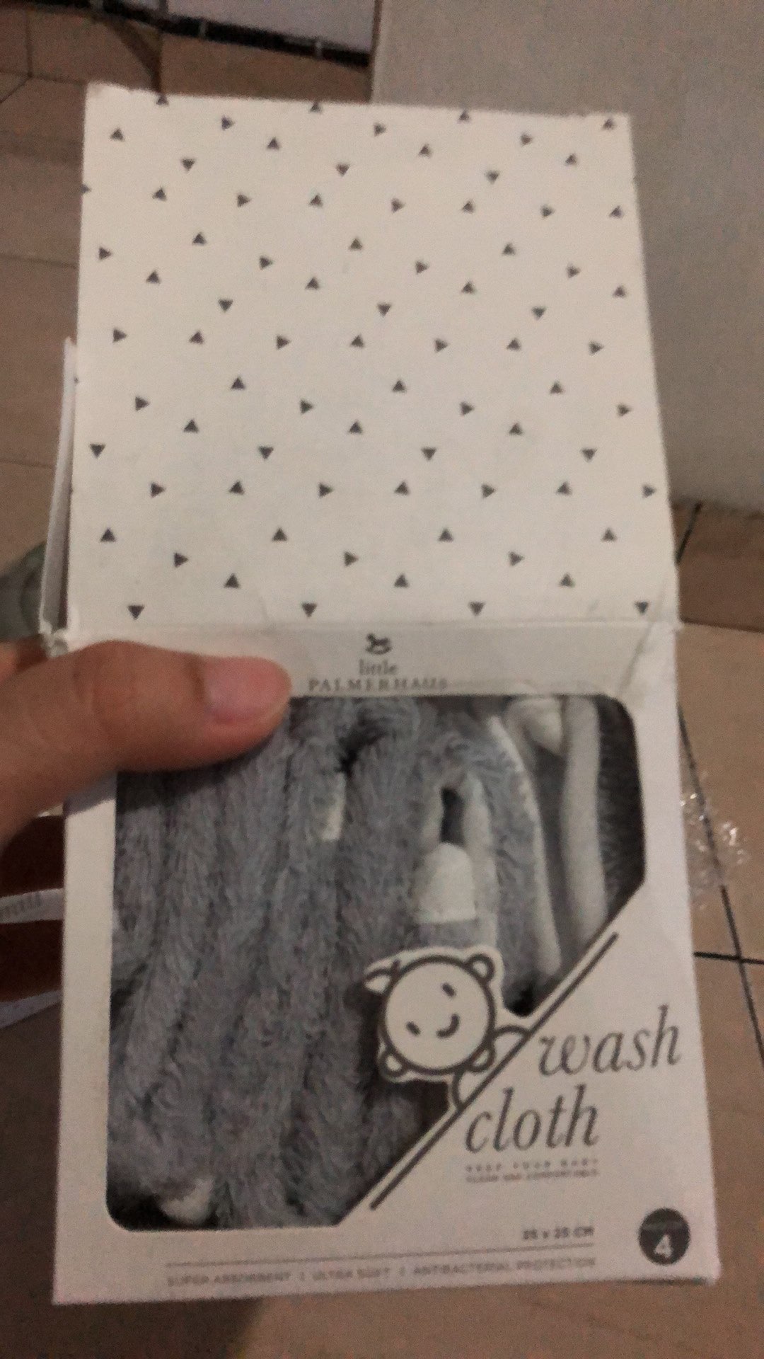 Little Palmerhaus Mason Washcloth Set Of 4