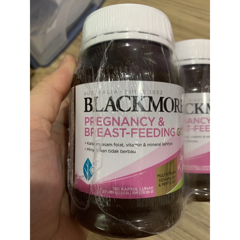 Blackmores Pregnancy With Vit D3 Kalbe 60 caps 120 caps 180 caps Segel