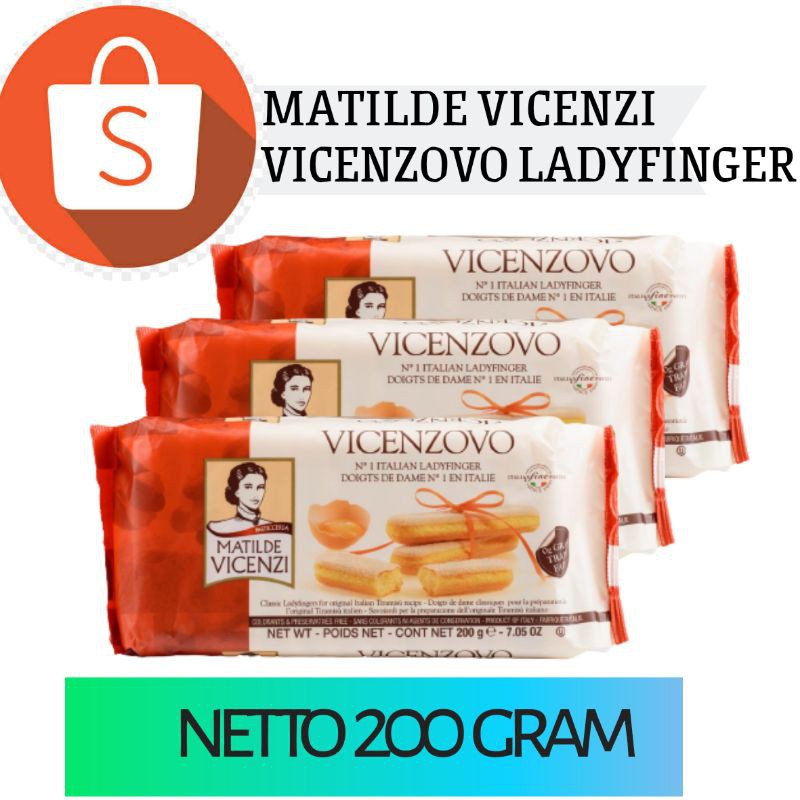 

Matilde Vicenzi Vicenzovo Ladyfinger 200 gram