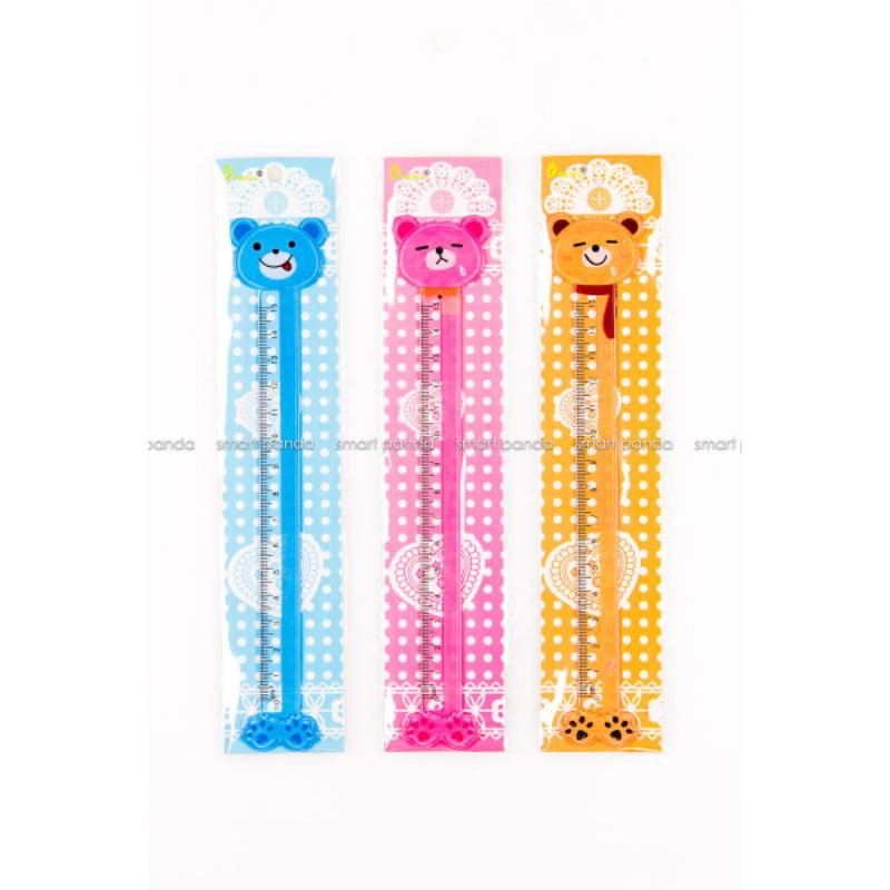 

Penggaris Plastik 15cm Gambar Bear 0312