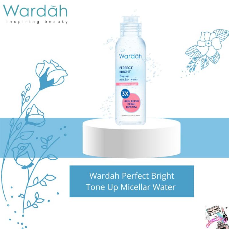 ☃Cutezz_ching☃Wardah Perfect Bright Tone Up Micellar Water 100ml