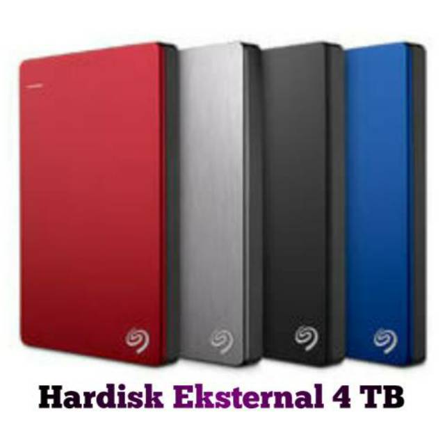 Hardisk Eksternal Seagate 4 TB Original Include