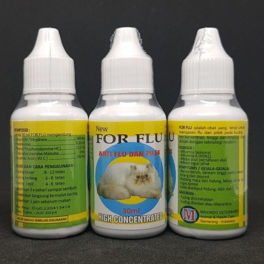 Obat Flu dan Pilek Maxindo For Flu Cat 30 ml