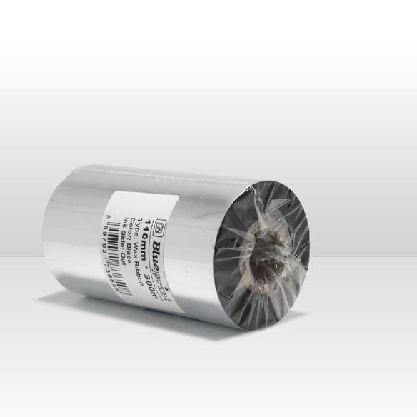 

♥ Ribbon Wax Bare Label 110x300m BLUEPRINT Thermal Transfer Ribbon ✸