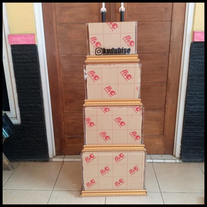 Paket 1 Set / 4 Box Hantaran Seserahan Acrylic / Akrilik