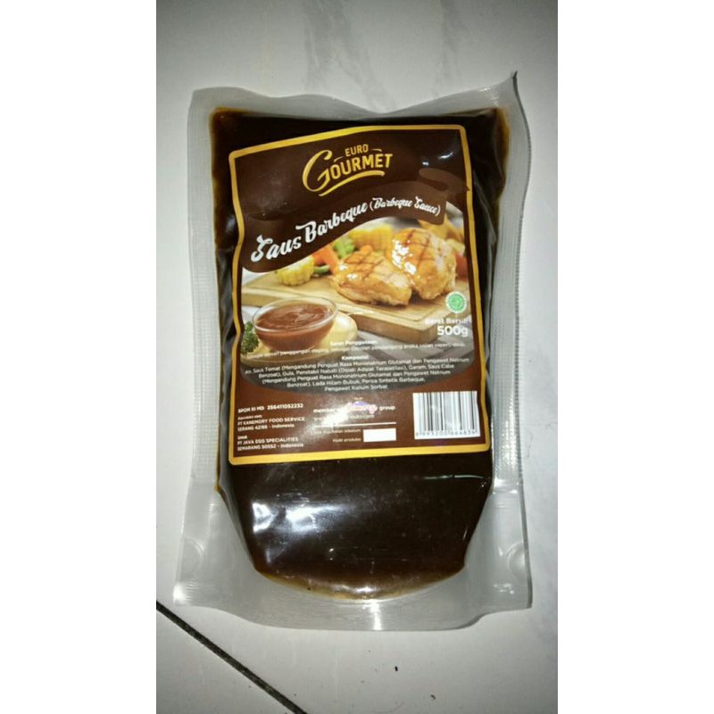 

euro gourmate saus barbeque @500ml