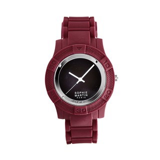 JAM TANGAN WANITA SOPHIE  MARTIN  MAROON IMPORT MURAH YAOMI 