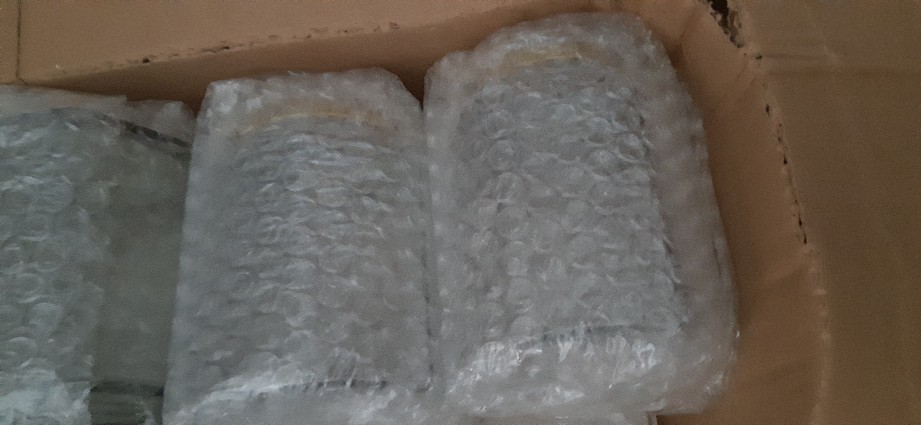 Murah Jar Toples Wadah Kaca 180ml 500ml Hexagonal Makanan Kue Kering Bumbu Sambal Sambel Grosir