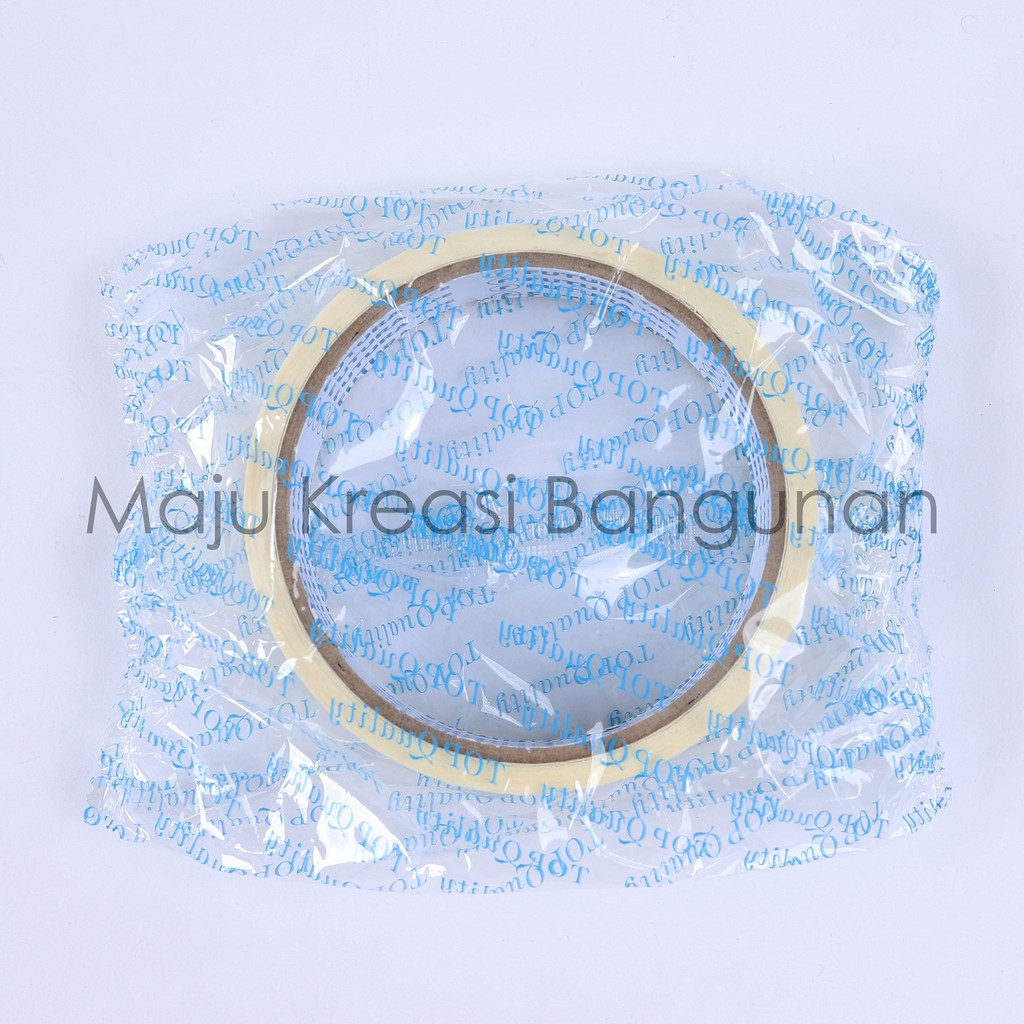 Masking Tape 24mm Lakban Kertas 24 mm 1 Inch Inci 1Inch 1Inci 1&quot; Selotip Isolasi Putih