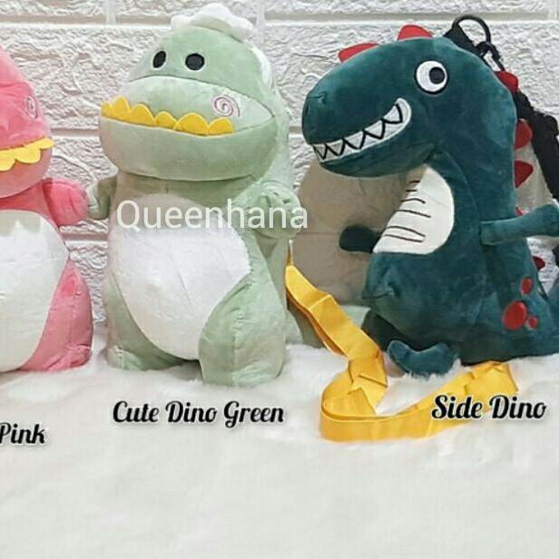 Tas Selempang Anak Boneka Dinosaurus / Tas Selempang Boneka / Tas Bahu