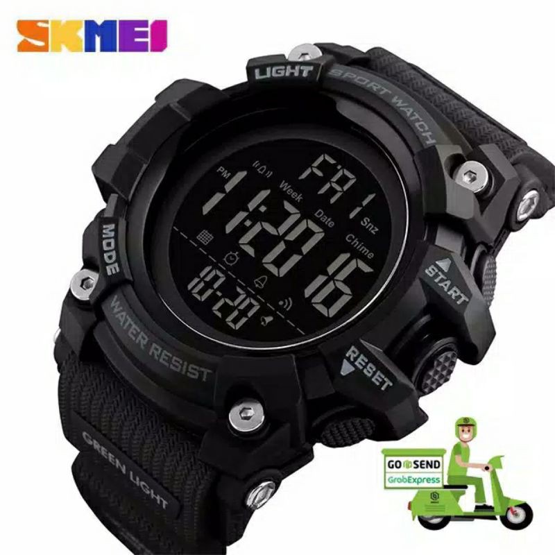 SKMEI 1384 ORIGINAL Jam Tangan Pria Digital LED JKT_STORE OFFICIAL SKMEI HOT PRODAK 2020