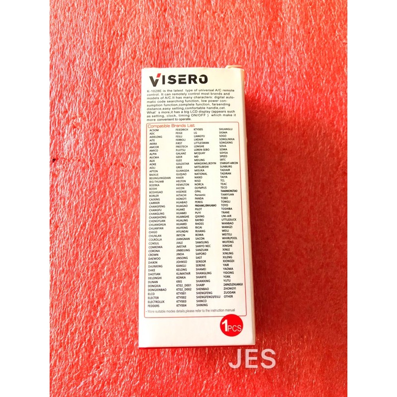 Remot AC Multi Universal VISERO