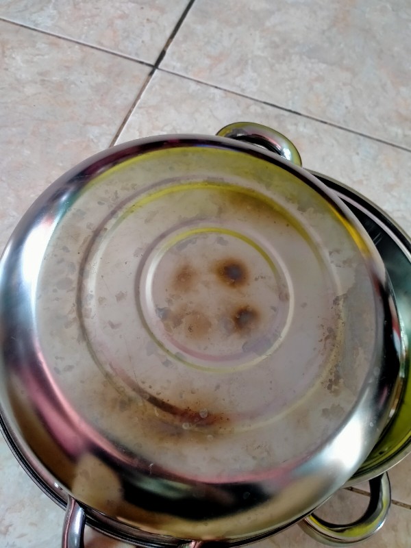 (cod) Panci Steamer Stainless 2 Tingkat/panci Kukus 2 Susun Stainless Steel