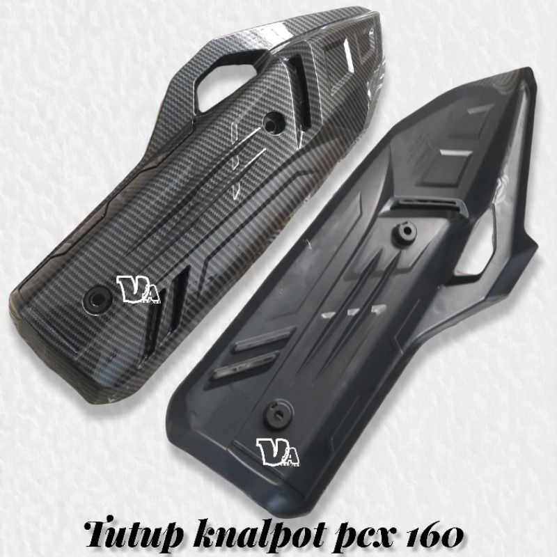 Cover Tameng Knalpot pcx 160 Pcx New Motif Carbon Cover Knalpot New Vario 160 2022