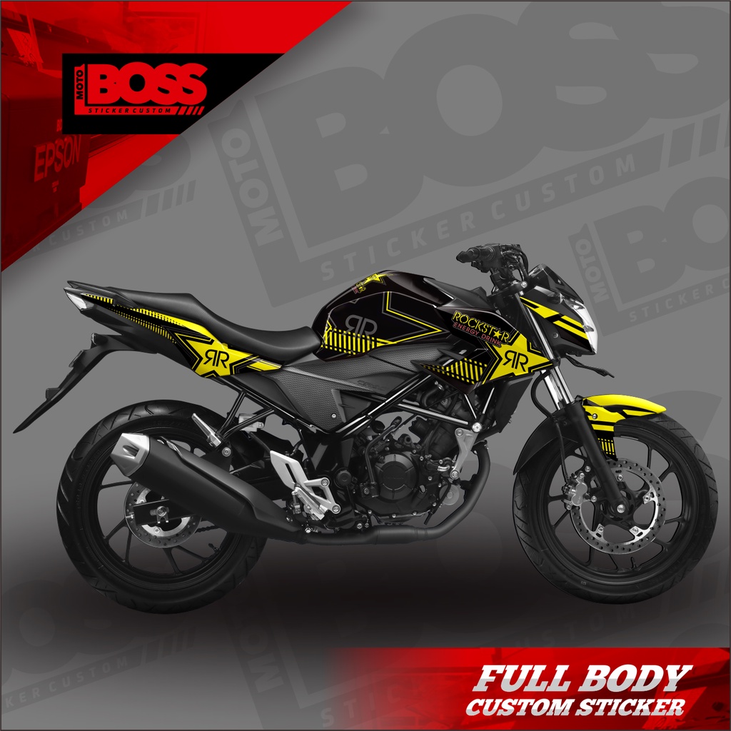 Decal Sticker Full Body Honda CB150 R V2 Tahun 2016 2017 Sticker Decal CB150R V2 Full Body Motif Roc