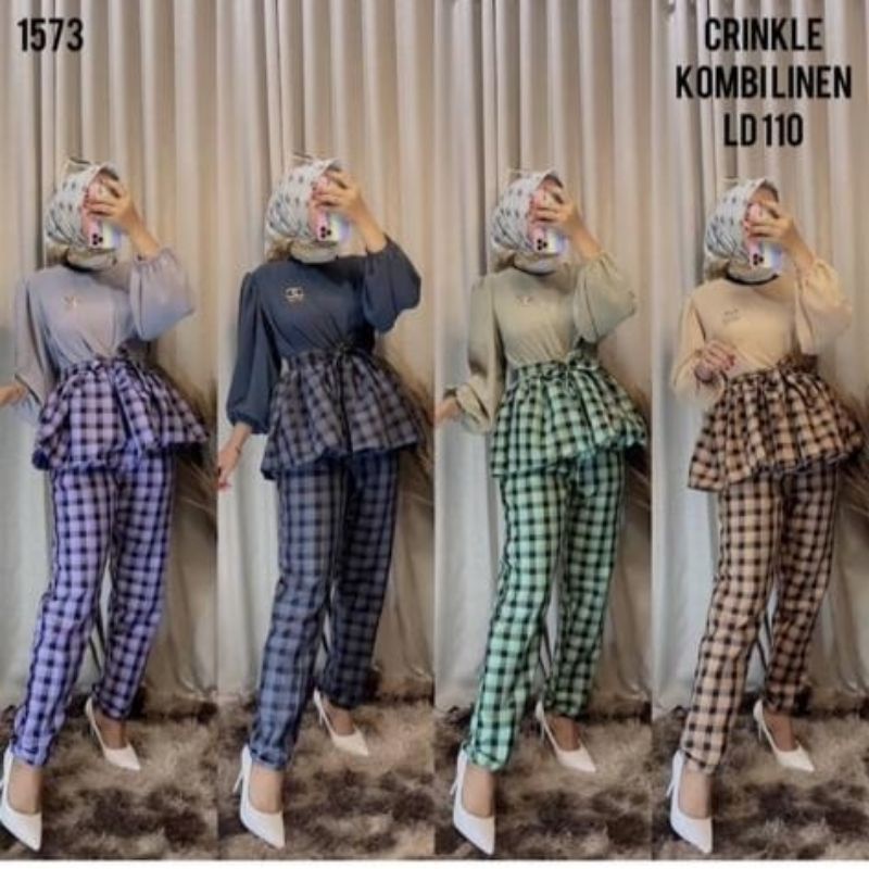 15u3 set linen crinkle import
