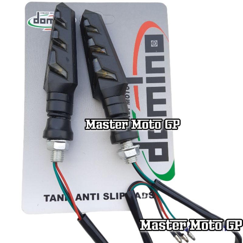 sen LED panah running - Lampu sein panah Running - Lampu sen D-150 vixion Rx king Vario scorpio cb tiger ADV beat