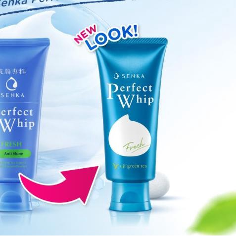 ✈ SENKA [Twinpack] Perfect Whip Fresh - Anti Shine Facial Foam 100 gr ✾