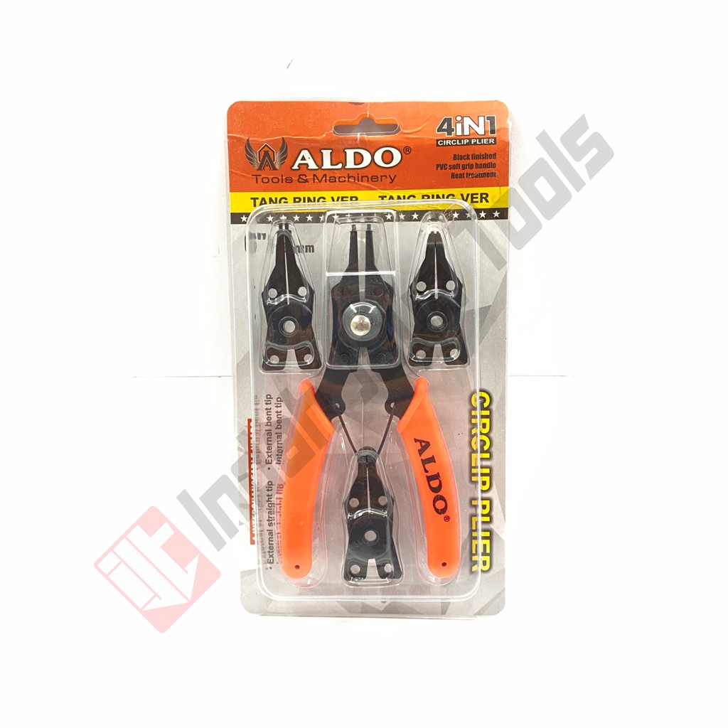 ALDO Tang Snap Ring 4 in 1 - Tang Circlip Plier Set