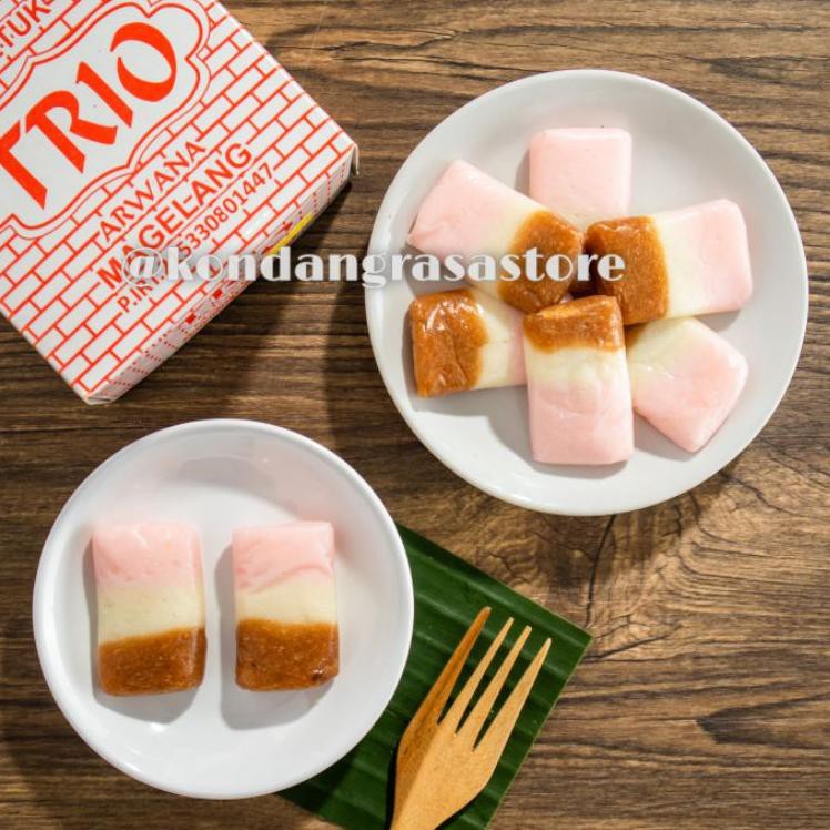 

6H9 GETUK TRIO MAGELANG OLEH OLEH KHAS MAGELANG MAKANAN KEKINIAN MAKANAN DAERAH GETUK MANIS➣☁ (Bayar