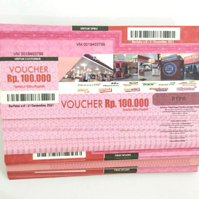 [[BISA COD]] voucher pertamina 100K SPBU coco 31