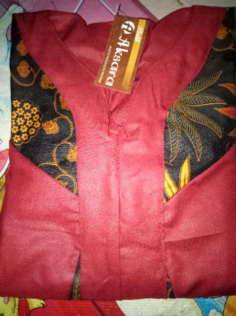 Dress Batik Wanita Lengan 3/4 Model Vintage Elegan Slim Versi Korea Print Bunga Ukuran Yumna Couple