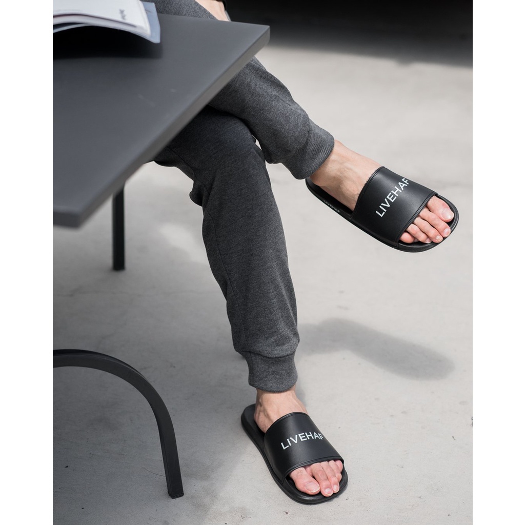 LIVEHAF -  Slipper V2 Original Black-5