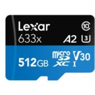 Lexar Microsd High-Performance 633x 32GB 64GB 128GB 256GB 512GB Garansi Resmi