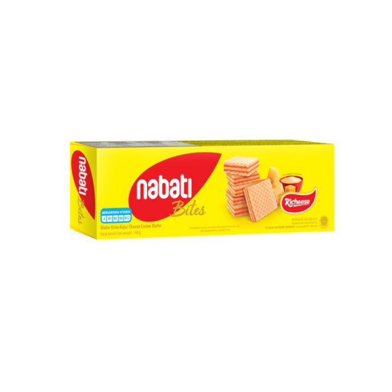 

Richese Nabati Wafer keju 168gr