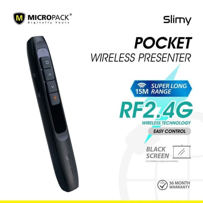 Micropack Wireless Presenter Mouse Pocket (WPM-06)