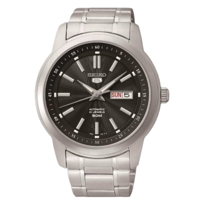 Seiko 5 SNKM87K1 Automatic Black Dial Stainless Steel