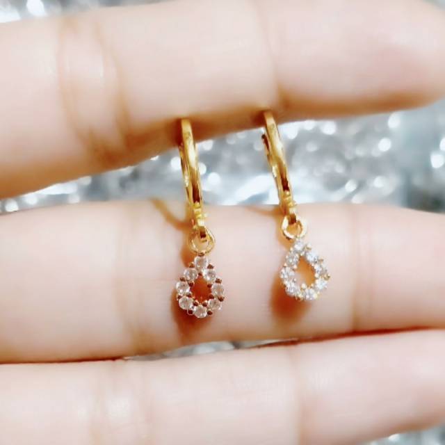 Anting xuping dewasa permata cantik