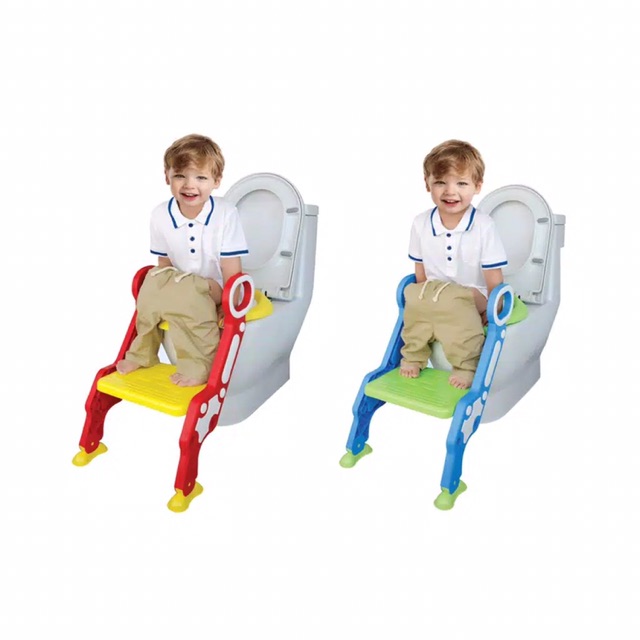 BABY SAFE Ladder Potty UF005 (Tangga Training Toilet) / tangga anak untuk naik ke toilet / belajar ke toilet